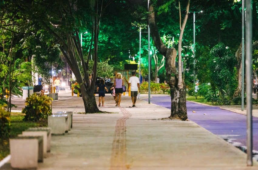 Após anos de insegurança, moradores do entorno do Parque da Mulher comemoram novo espaço de lazer na Jatiúca