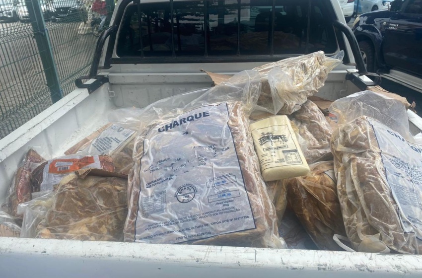 Vigilância Sanitária apreende mais de 600 kg de alimentos estragados e clandestinos na Levada