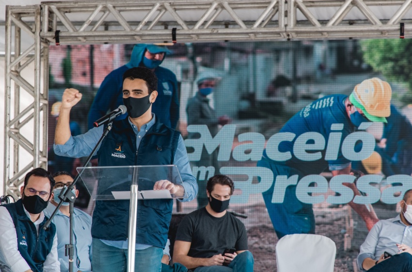 Prefeitura lança Maceió tem Pressa, maior programa de pavimentação da capital