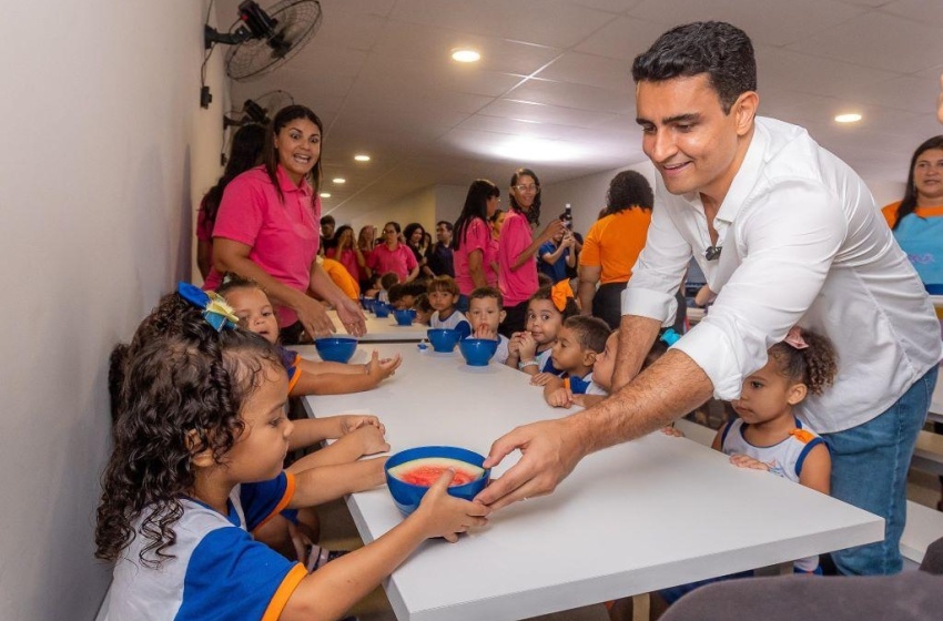 Primeira creche Gigantinhos abre as portas para 1.200 crianças da parte alta de Maceió
