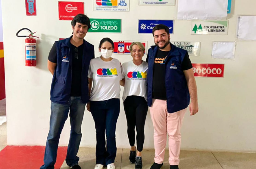 Gabinete de Governança visita Centro de Recuperação e Educação Nutricional de Maceió