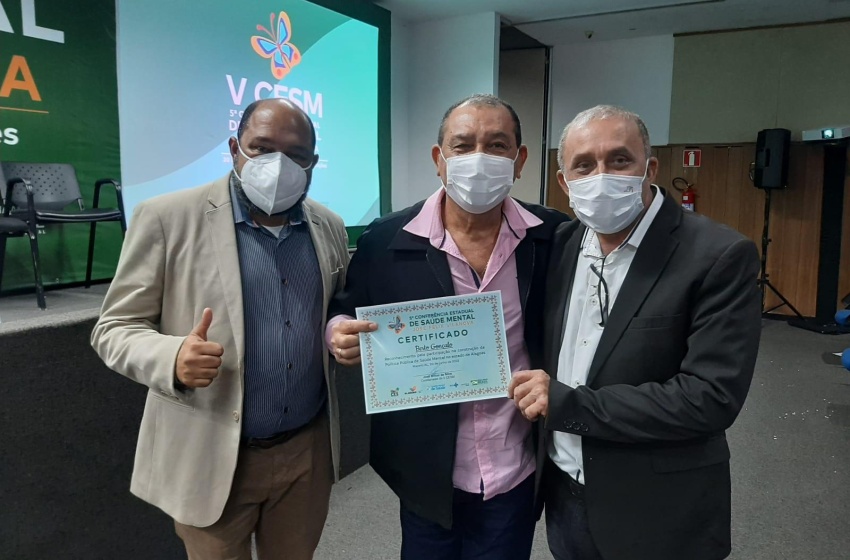 Conferência de Saúde Mental faz homenagem a coordenador do Nasf de Maceió