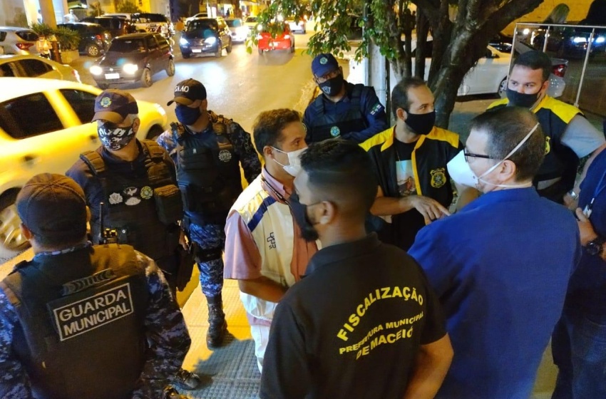 Blitz da Prefeitura observa cumprimento do decreto de bares e restaurantes