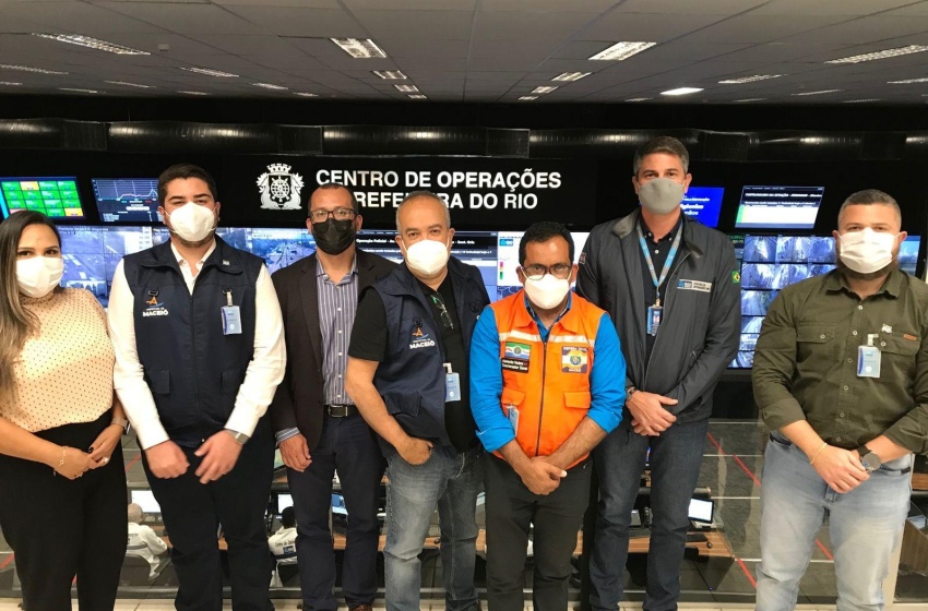 Representantes da Prefeitura de Maceió visitam Centro de Operações do Rio de Janeiro