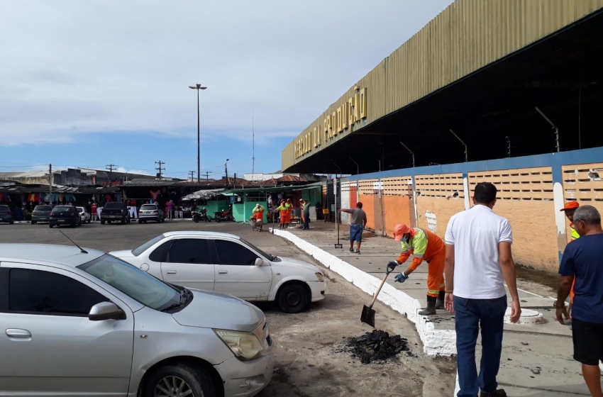 Mercado da Produção recebe último mutirão de limpeza deste ano