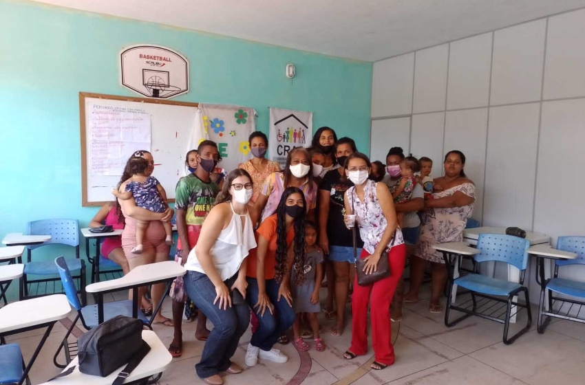 Centro de Referência de Assistência Social realiza oficina com usuários do Serviço de Proteção e Atendimento Integral à Família