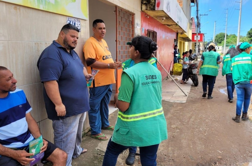 Sudes orienta mais de 3 mil maceioenses com ações de Educação Ambiental