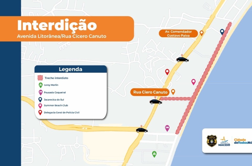 Confira como fica o trânsito em Jacarecica neste fim de semana