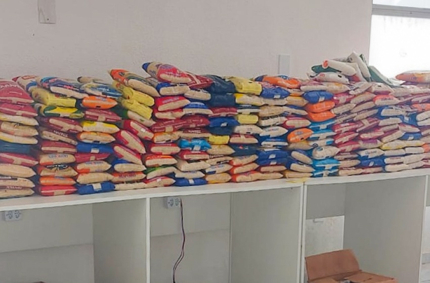 Prefeitura de Maceió arrecada mais de uma tonelada em alimentos nos Jogos Inter Servidores