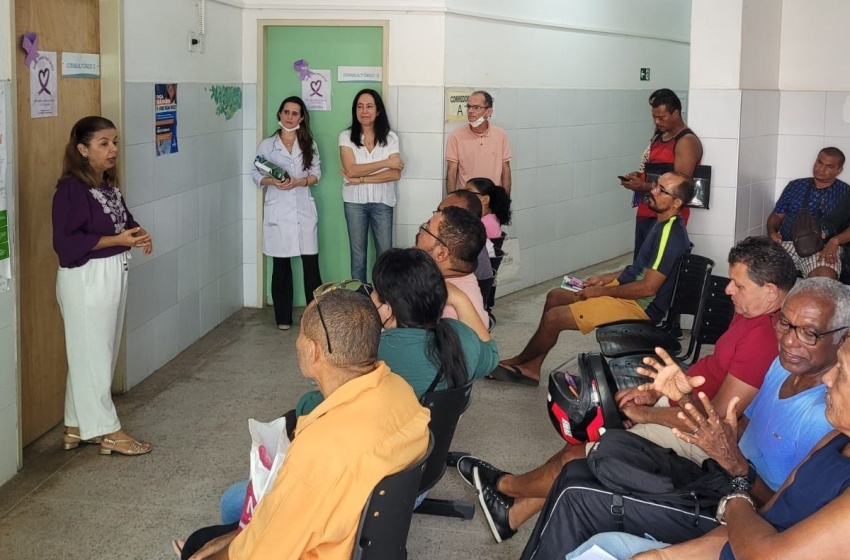 Ação no 2º Centro de Saúde reforça prevenção contra o câncer de colo uterino