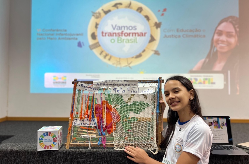Escola Municipal Silvestre Péricles representa Maceió em conferência ambiental
