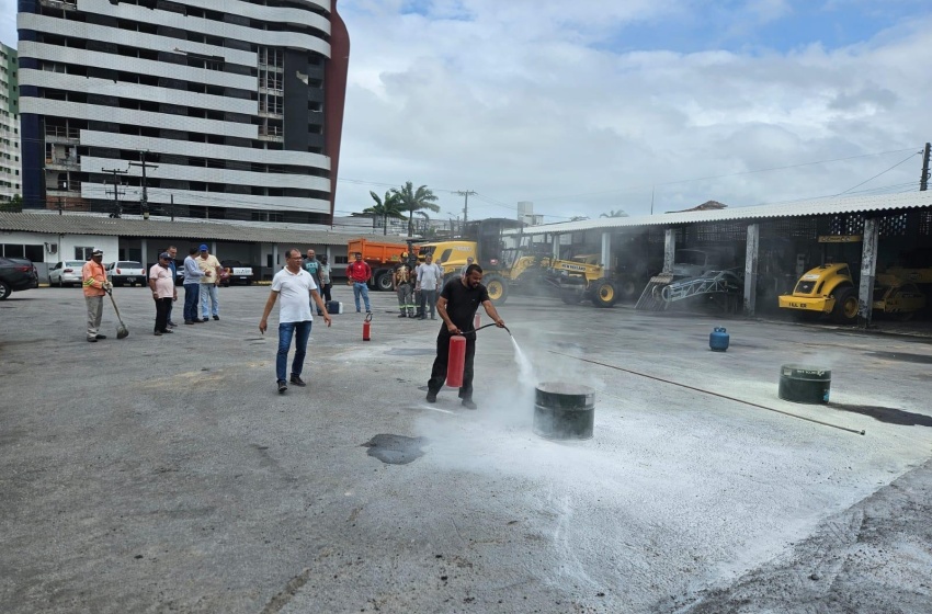 Capacitação reforça uso correto de EPIs entre colaboradores municipais