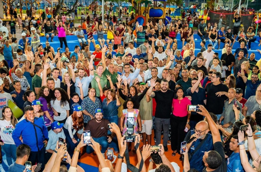 JHC inaugura Parque Osman Loureiro e promove transformação social no Clima Bom