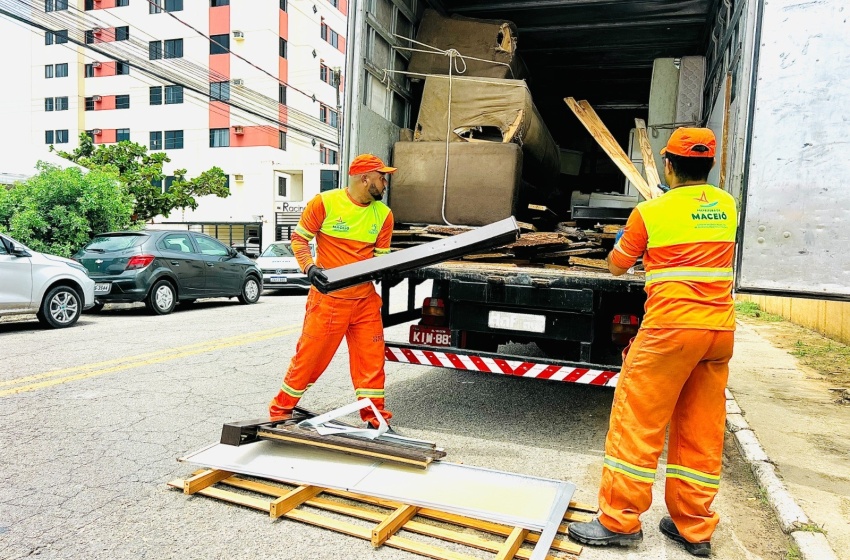 Coleta de Volumosos facilita descarte correto e gratuito em Maceió