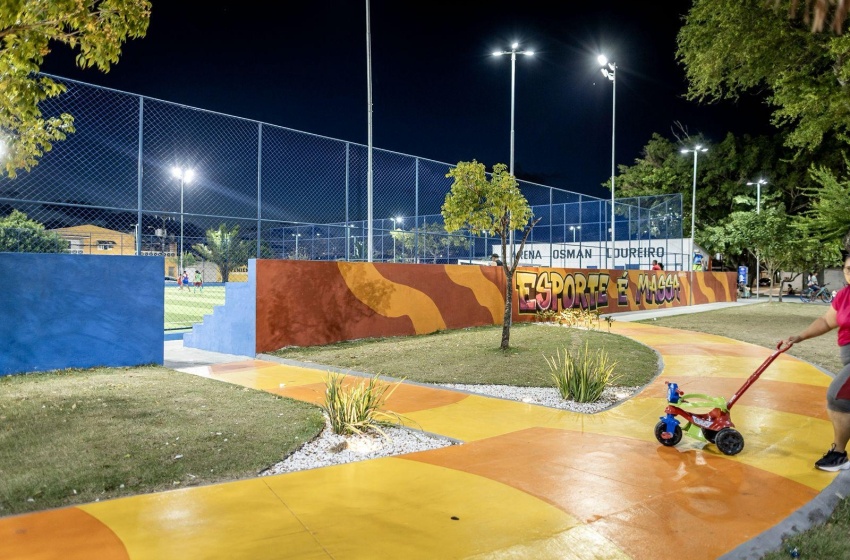 Parque Osman Loureiro, um dos maiores da parte alta de Maceió, transforma rotina dos moradores