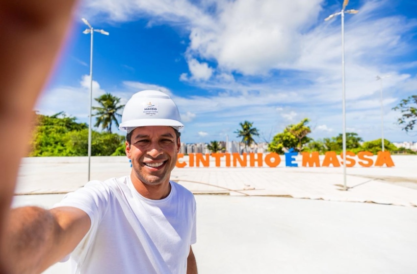 Prefeito Rodrigo Cunha acompanha fase final das obras do Mirante do Jacintinho