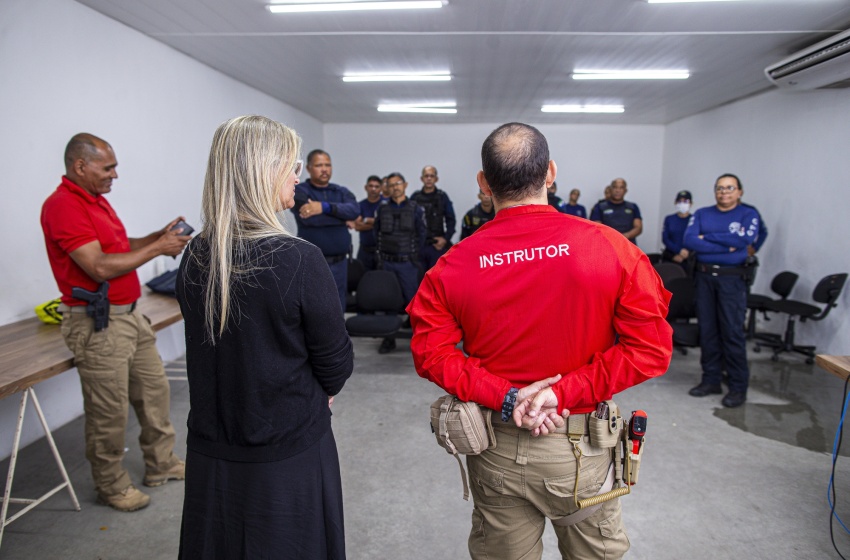 Guardas Municipais recebem treinamento operacional
