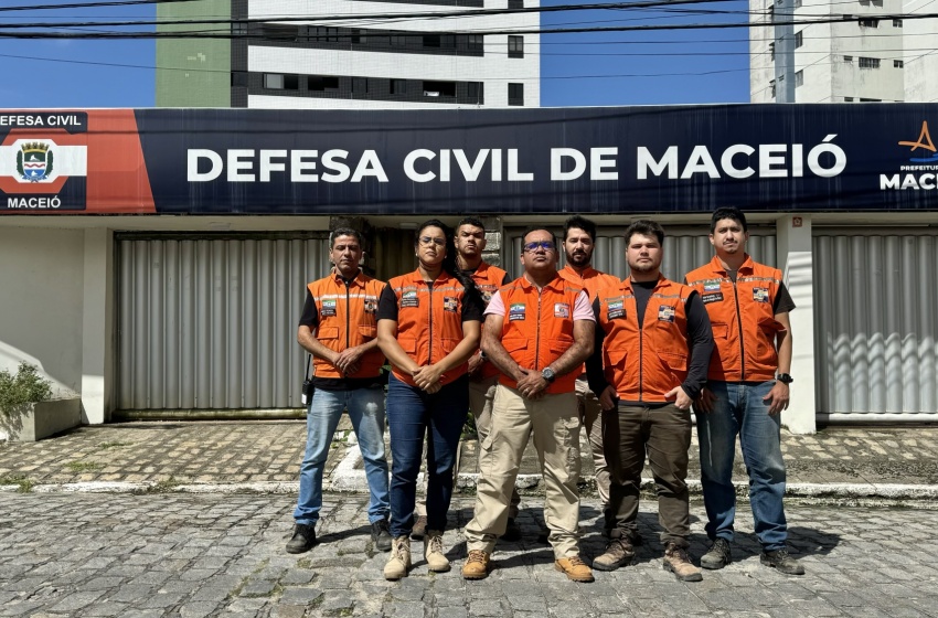 Agentes da Defesa Civil de Maceió integram Grupo de Apoio a Desastres do Brasil