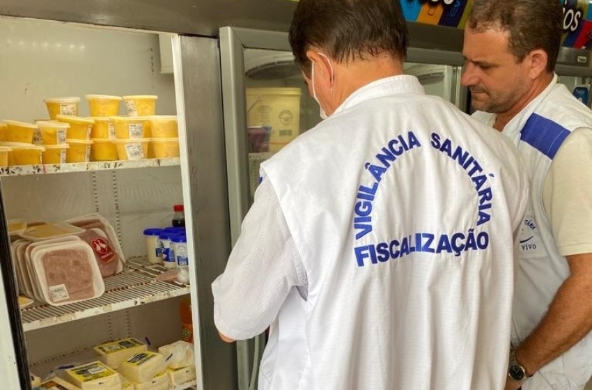Vigilância Sanitária já apreendeu 35 toneladas de alimentos impróprios para consumo desde 2025