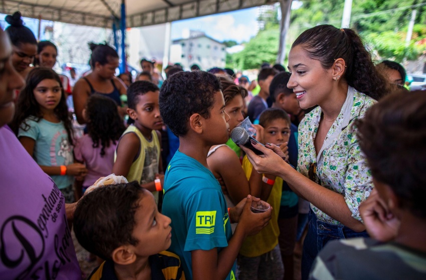 Infraestrutura realiza ação socioambiental de Páscoa no Vale do Reginaldo