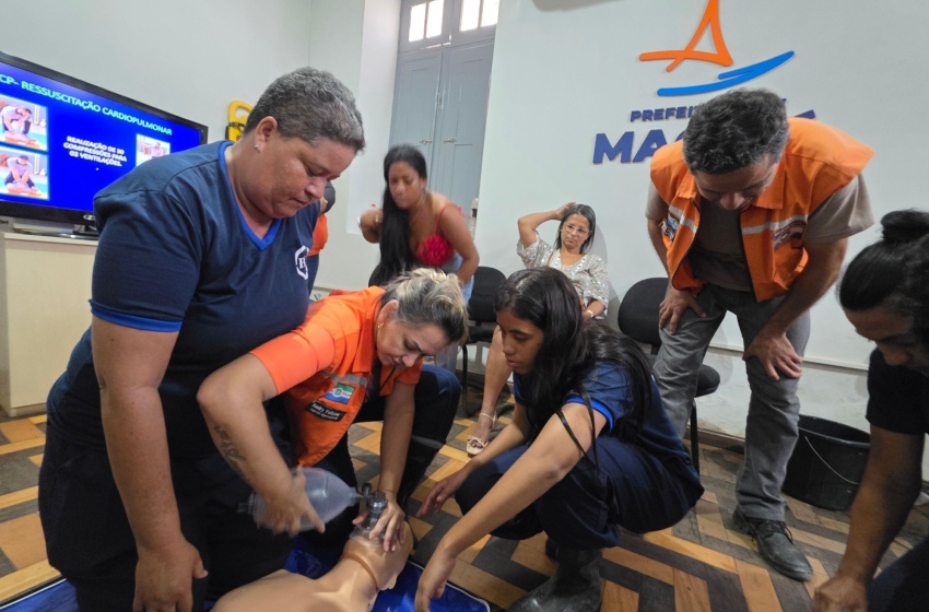 Defesa Civil de Maceió ministra curso de primeiros socorros a servidores da Semapa