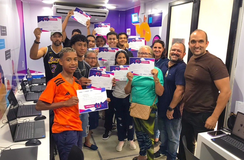 Tech Massa leva qualificação digital gratuita ao Novo Mundo e Vergel até sexta (30)