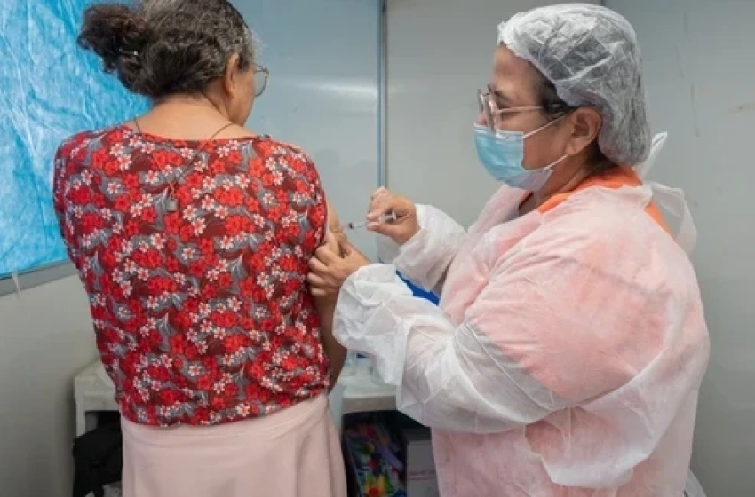 PAM Salgadinho possui ponto fixo de vacinação em funcionamento