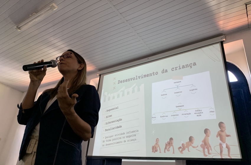 Palestra sobre desenvolvimento infantil fortalece políticas da Primeira Infância em Maceió