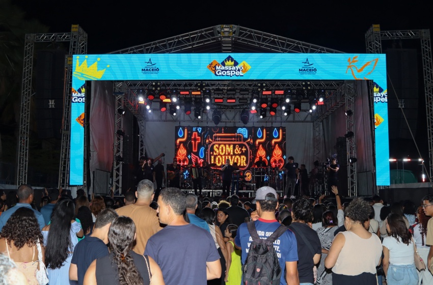 Massayó Gospel celebra Dia do Evangélico com noite de fé e adoração no Benedito Bentes