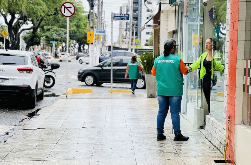 Desenvolvimento Sustentável leva educação ambiental à Avenida Amélia Rosa, na Jatiúca