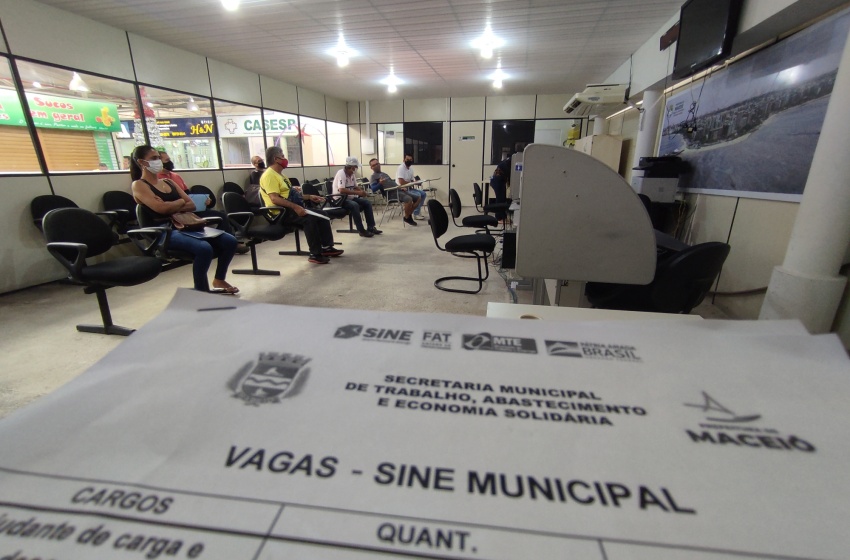Sine Maceió oferta mais de 100 vagas de emprego nesta segunda-feira (27)