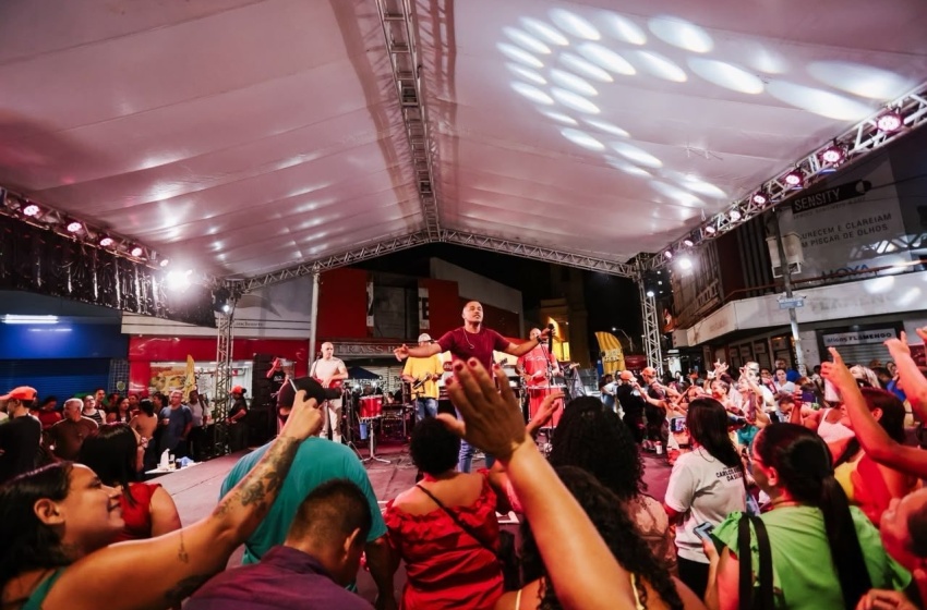 Sextou no Centro reúne música, serviços e trabalhadores em mais uma edição no Calçadão do Comércio