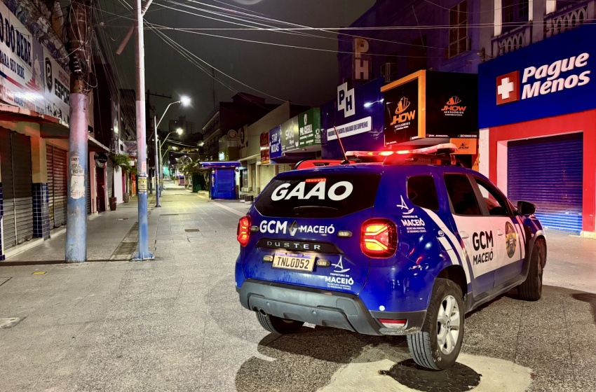 Guarda Municipal prende homem em flagrante por tentativa de furto no Centro de Maceió
