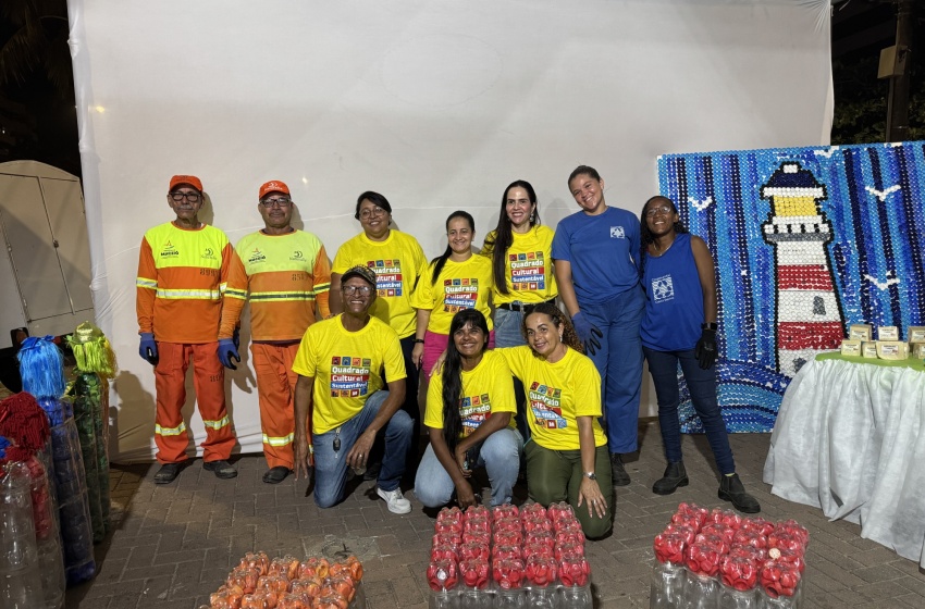 Alurb coleta 280 quilos de recicláveis durante festival gastronômico