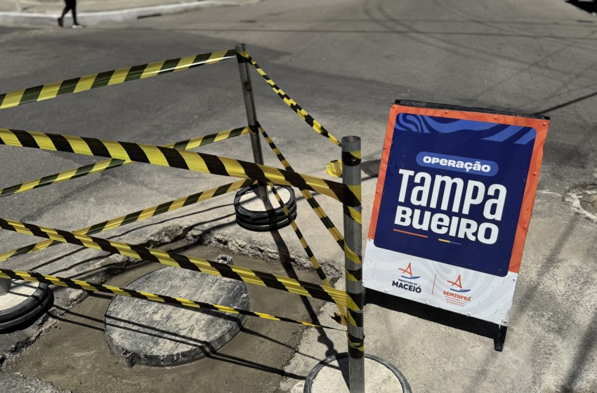 Centro recebe mais uma etapa da Operação Tampa Bueiro neste sábado (24)