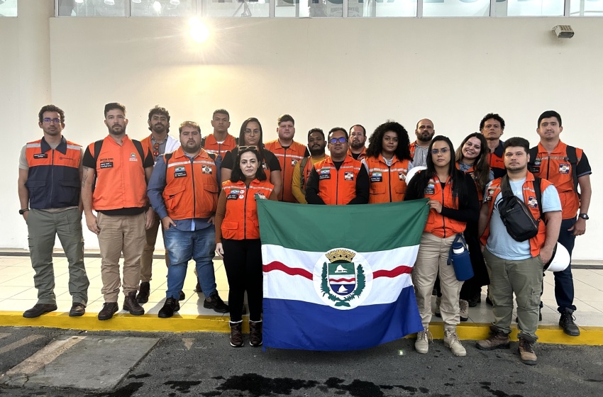 Defesa Civil de Maceió desembarca para missão no Rio Grande do Sul