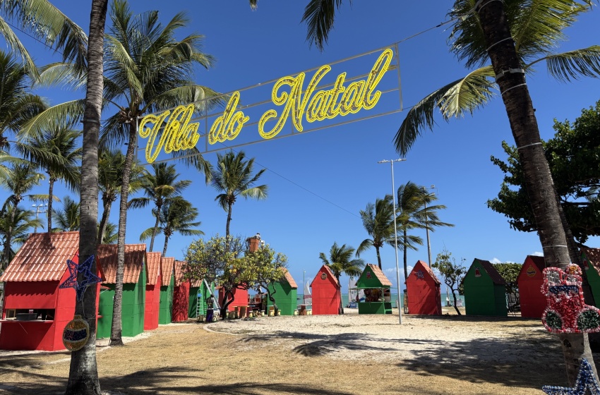 Vila de Natal reúne arte, cultura e gastronomia à beira-mar de Maceió