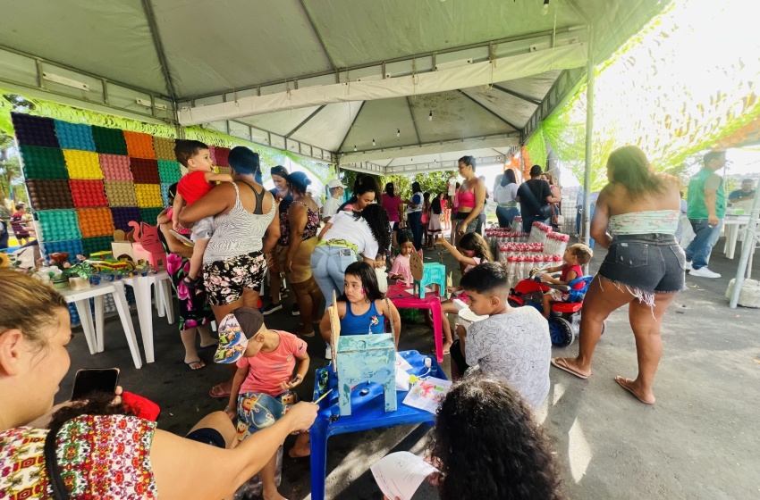 Autarquia de Limpeza Urbana leva serviços e lazer aos moradores do Paraíso do Horto