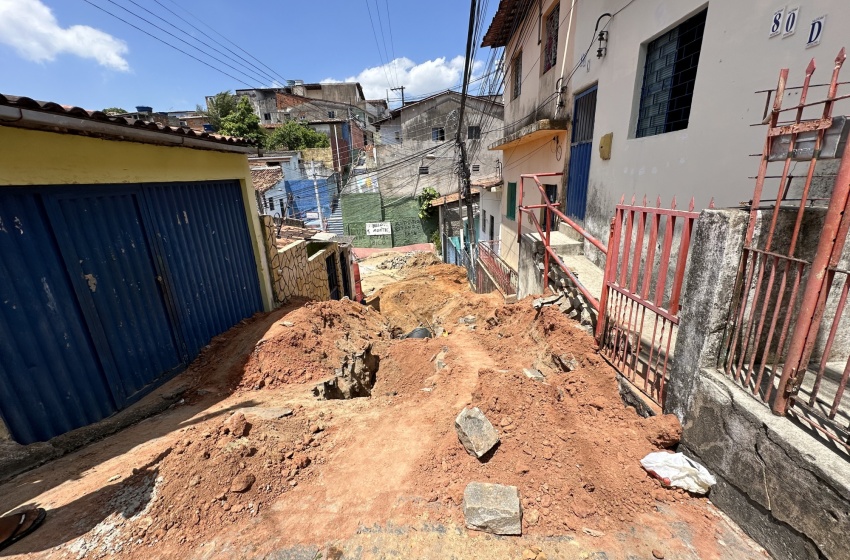 Infraestrutura reconstrói trecho de sistema de drenagem no Jacintinho