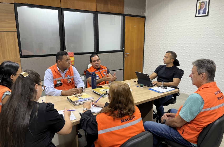 Defesa Civil e Autarquia de Limpeza Urbana alinham ações preventivas para o período chuvoso em Maceió