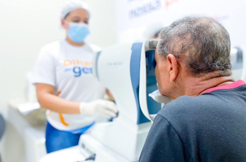 Pacientes de Flexeiras passam por cirurgia de catarata no Hospital da Cidade