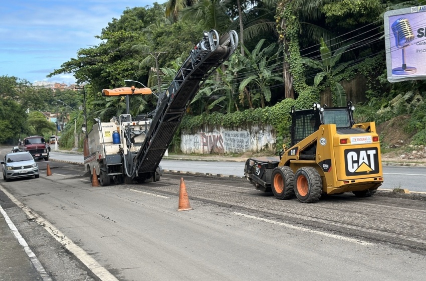 Obras de requalificação de principais corredores de transportes chegam à Avenida Afrânio Lages
