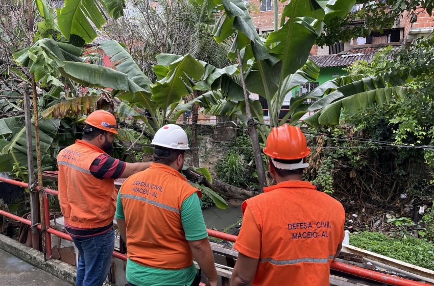 Defesa Civil de Maceió inicia ações de enfrentamento ao período chuvoso