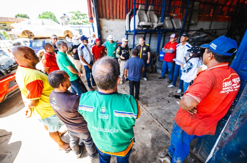 Ação preventiva orienta donos de ferros-velhos de Maceió
