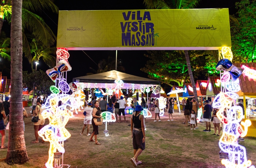 Vila Vestir Massayó leva cultura, gastronomia e clima de Carnaval à orla de Pajuçara
