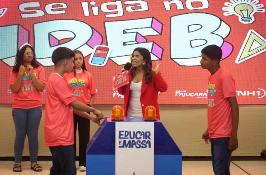 Se liga no Ideb!: diversão e aprendizagem marcam 2° aulão preparatório para prova do Saeb