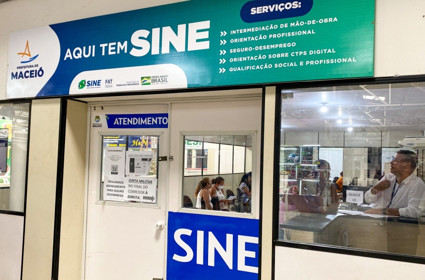 Sine Maceió está com 160 vagas de emprego disponíveis nesta segunda (16)