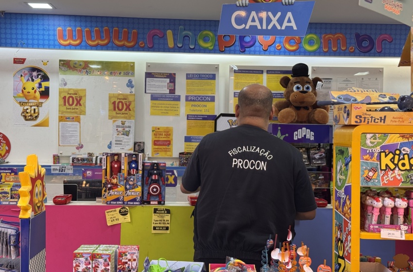 Procon Maceió fiscaliza lojas de brinquedos e parques recreativos da capital