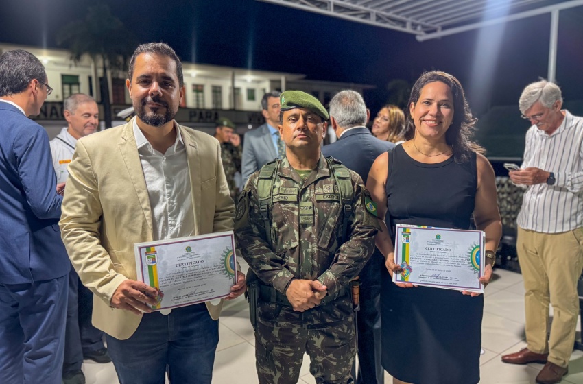 Semsc recebe Certificado “Amigo do Batalhão” durante os 187 anos do 59º BI Mtz