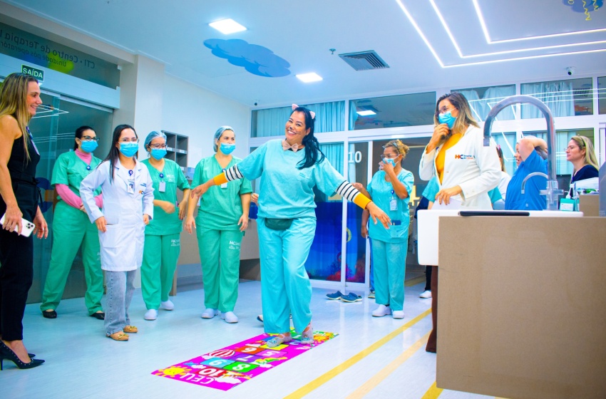 Hospital da Cidade transforma conscientização em cuidado com ação lúdica sobre direitos da criança